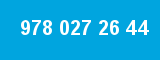 978 027 26 44